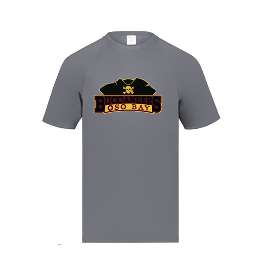 [2790.059.S-LOGO1] Men's Smooth Sport T-Shirt (Adult S, Gray, Logo 1)