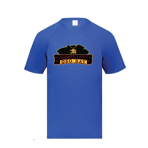 [2790.060.S-LOGO1] Men's Smooth Sport T-Shirt (Adult S, Royal, Logo 1)