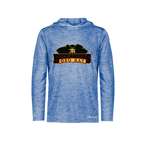 [FOLHCGRY-AS-LOGO1] Decker Men's Charge Hoodie (Adult S, Royal, Logo 1)