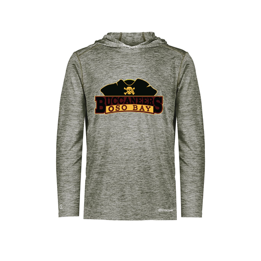 [CUS-DFW-CHGHOOD-PER-LSL-GRY-YS-LOGO1] Youth Charge Hoodie (Youth S, Gray, Logo 1)